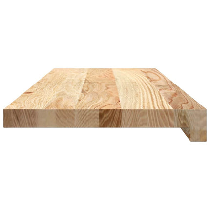 Trappstegsmattor 20 pcs obehandlad 70x30x2 cm massiv ek