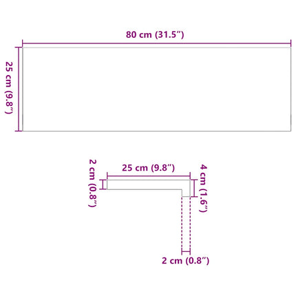 Trappstegsmattor 4 pcs ljusbrun 80x25x2 cm massiv ek