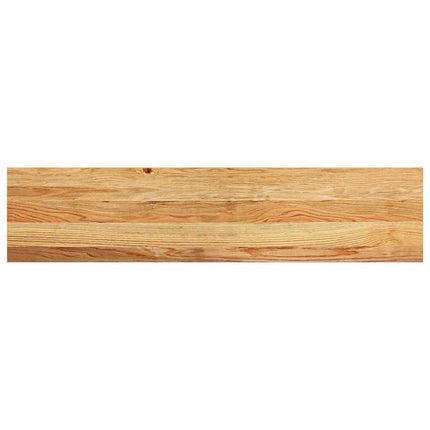 Trappstegsmattor 4 pcs ljusbrun 110x30x2 cm massiv ek