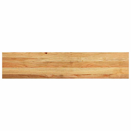 Trappstegsmattor 4 pcs ljusbrun 120x30x2 cm massiv ek
