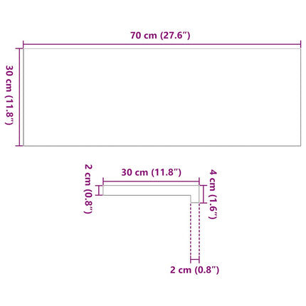 Trappstegsmattor 16 pcs ljusbrun 70x30x2 cm massiv ek