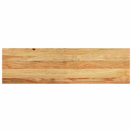 Trappstegsmattor 20 pcs ljusbrun 90x30x2 cm massiv ek