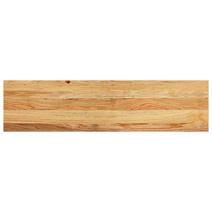 Trappstegsmattor 20 pcs ljusbrun 100x30x2 cm massiv ek