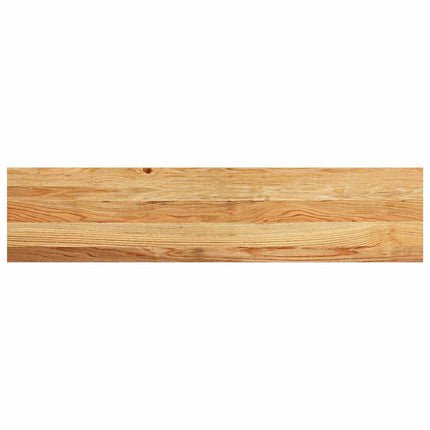 Trappstegsmattor 20 pcs ljusbrun 110x30x2 cm massiv ek