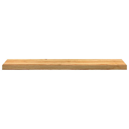 Trappstegsmattor 20 pcs ljusbrun 110x30x2 cm massiv ek