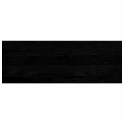 Trappstegsmattor 8 pcs brunsvart 70x30x2 cm massiv ek