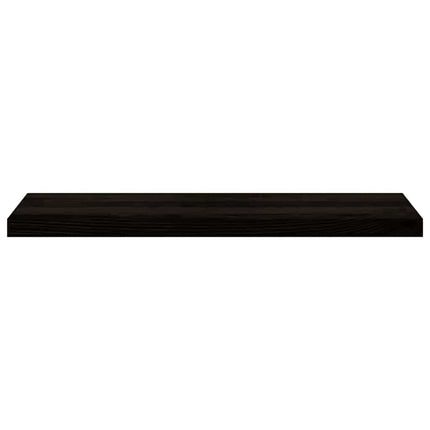 Trappstegsmattor 16 pcs brunsvart 90x25x2 cm massiv ek