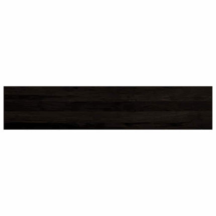 Trappstegsmattor 16 pcs brunsvart 120x25x2 cm massiv ek
