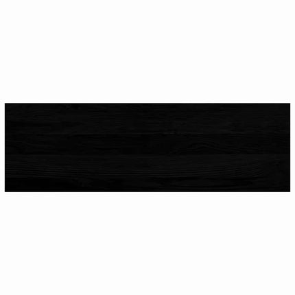 Trappstegsmattor 20 pcs brunsvart 80x25x2 cm massiv ek