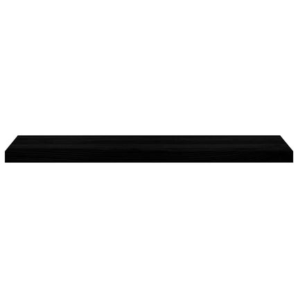 Trappstegsmattor 20 pcs brunsvart 100x25x2 cm massiv ek
