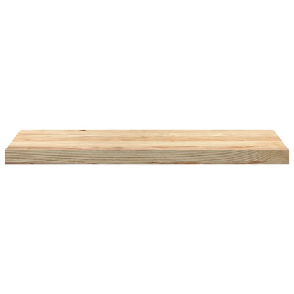 Trappstegsmattor 2 pcs obehandlad 80x25x2 cm massiv ek