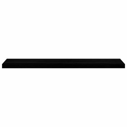 Trappstegsmattor 2 pcs brunsvart 120x25x2 cm massiv ek