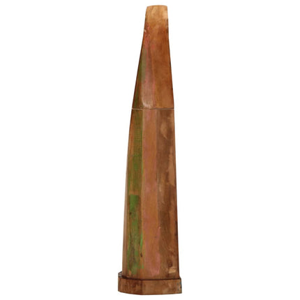 Båtskåp 39x27x127 cm massivt återvunnet trä