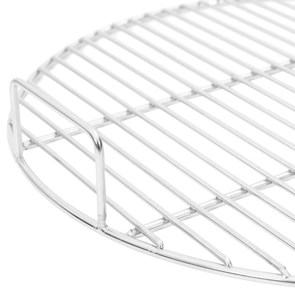 Grillgaller med handtag runt Ø44,5 cm 304 rostfritt stål