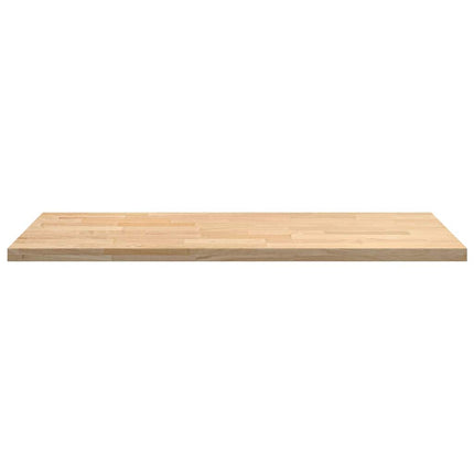 Köksbänkskiva 140x63,5x4 cm massiv ek rektangulär
