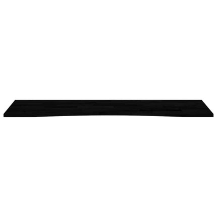 Bordsskiva mörkbrun 160x50x2,5 cm massiv ek rektangulär