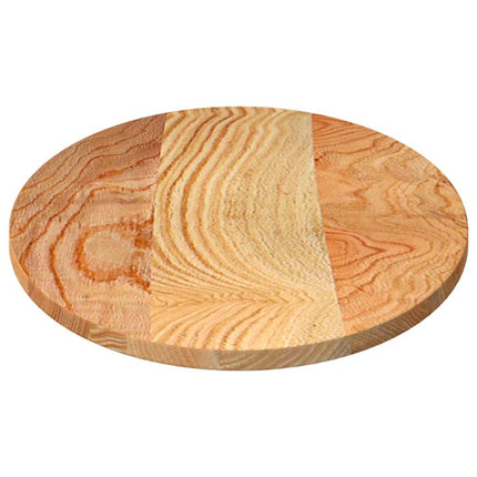 Bordsskiva ljusbrun 100x50x2 cm massiv ek oval