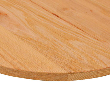 Bordsskiva ljusbrun 120x60x2 cm massiv ek oval