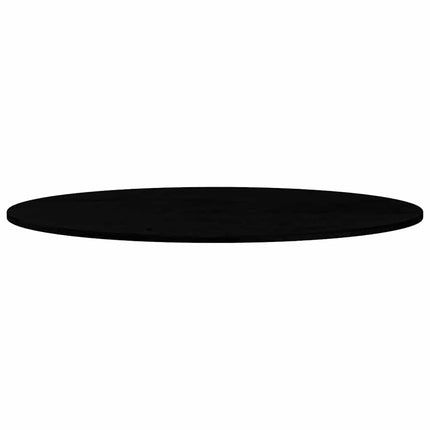 Bordsskiva mörkbrun 120x60x2 cm massiv ek oval