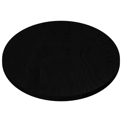 Bordsskiva mörkbrun 140x60x2 cm massiv ek oval