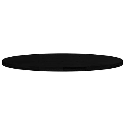 Bordsskiva mörkbrun 120x60x4 cm massiv ek oval