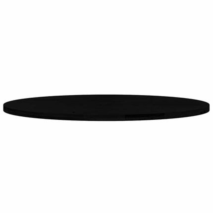 Bordsskiva mörkbrun 140x60x4 cm massiv ek oval