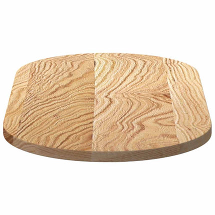 Bordsskiva 80x40x2 cm massiv ek oval