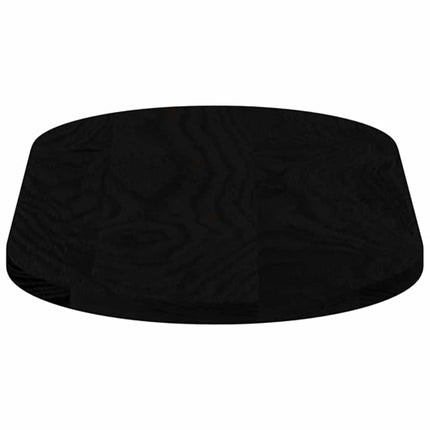 Bordsskiva mörkbrun 80x40x2 cm massiv ek oval