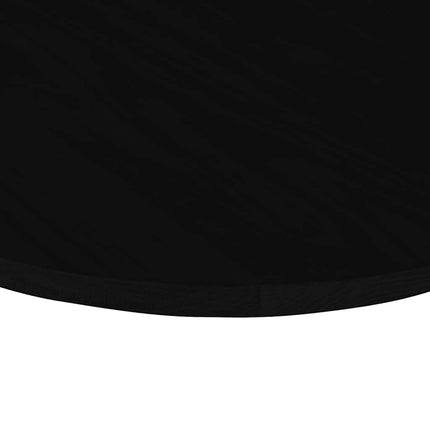Bordsskiva mörkbrun 120x60x2 cm massiv ek oval