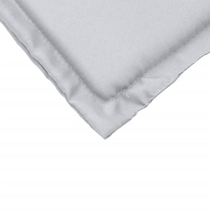 Sittdynor för trädgården 4 st ljusgrå 45x45x2 cm fyrkantig
