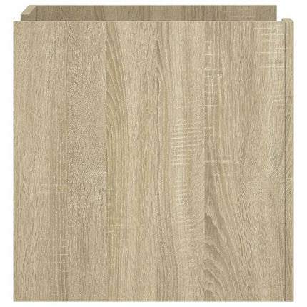 Sängbord sonoma-ek 45x50x50 cm konstruerat trä
