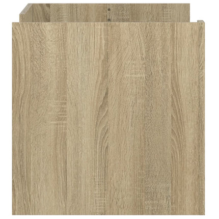 Soffbord sonoma-ek 80x50x50 cm konstruerat trä