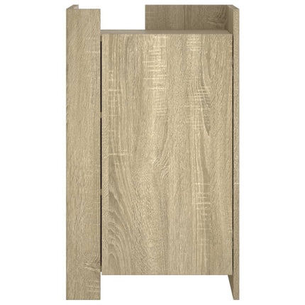 Skänk sonoma-ek 45x35x75 cm konstruerat trä