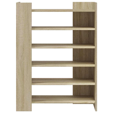 Skoskåp sonoma-ek 74,5x37,5x100 cm konstruerat trä