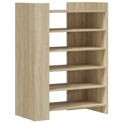 Skoskåp sonoma-ek 74,5x37,5x100 cm konstruerat trä