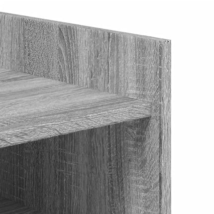 Skoskåp grå sonoma 74,5x37,5x100 cm konstruerat trä