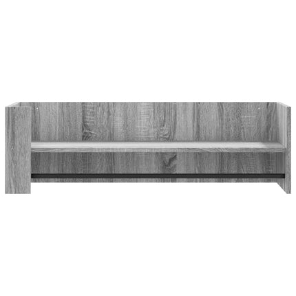 Vägghylla grå sonoma 100x35x30,5 cm konstruerat trä