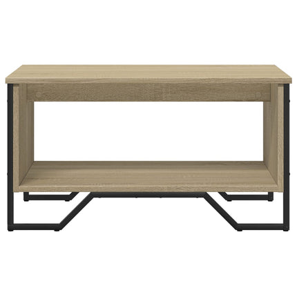 Soffbord sonoma-ek 75x51x40 cm konstruerat trä