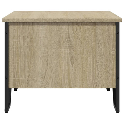 Soffbord sonoma-ek 75x51x40 cm konstruerat trä