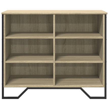 Skänk sonoma-ek 91x35,5x74,5 cm konstruerat trä