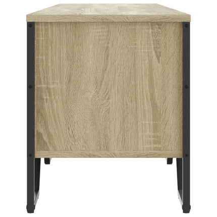 Tv-bänk sonoma ek 180x34x41 cm konstruerat trä