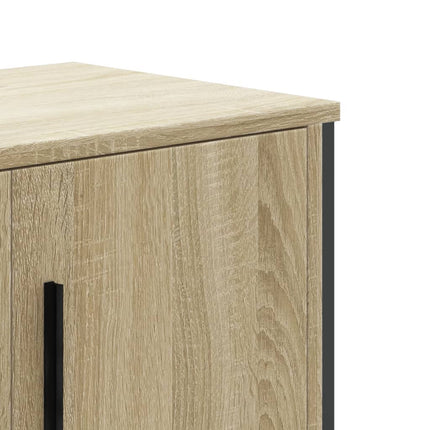 Tv-bänk sonoma ek 180x34x41 cm konstruerat trä