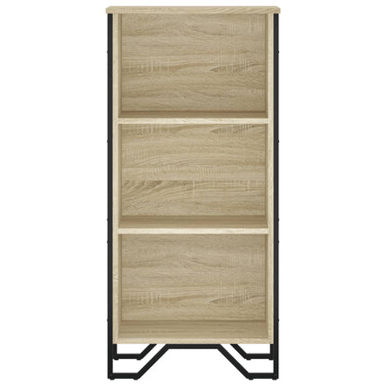 Bokhylla sonoma-ek 50x31x106 cm konstruerat trä