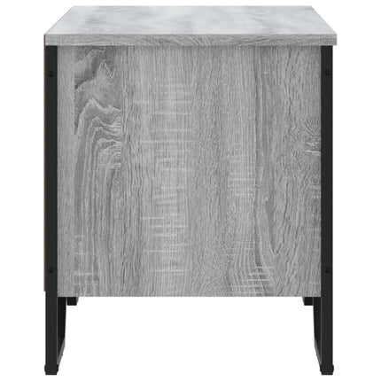 Skoskåp grå sonoma 90x38x45,5 cm konstruerat trä
