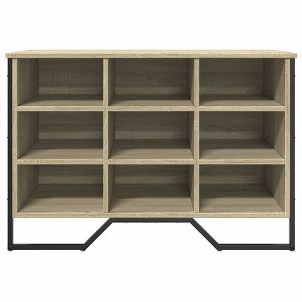 Skoskåp sonoma-ek 90x38x61,5 cm konstruerat trä