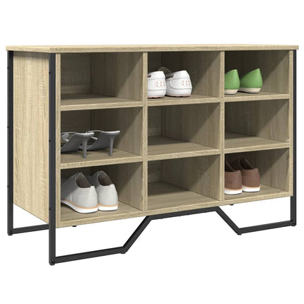 Skoskåp sonoma-ek 90x38x61,5 cm konstruerat trä