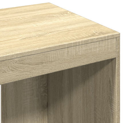 Skrivbord sonoma-ek 103,5x56,5x94 cm konstruerat trä