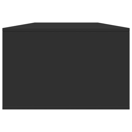 Soffbord svart 102x55x35 cm konstruerat trä