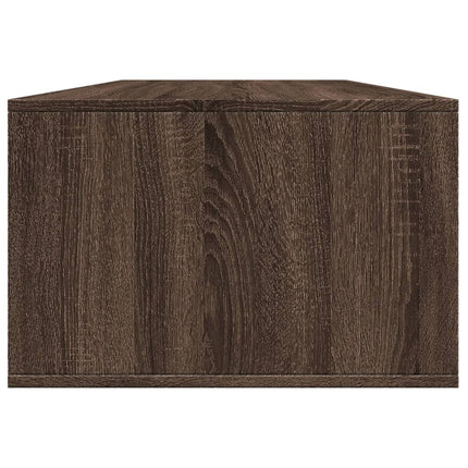Soffbord brun ek 102x55x35 cm konstruerat trä