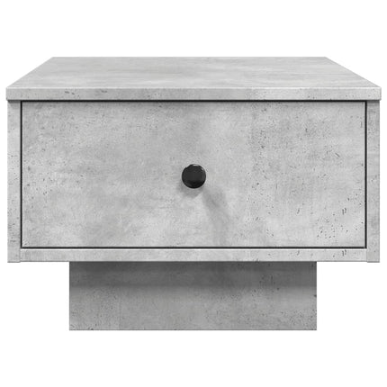 Soffbord betonggrå 60x45x31 cm konstruerat trä
